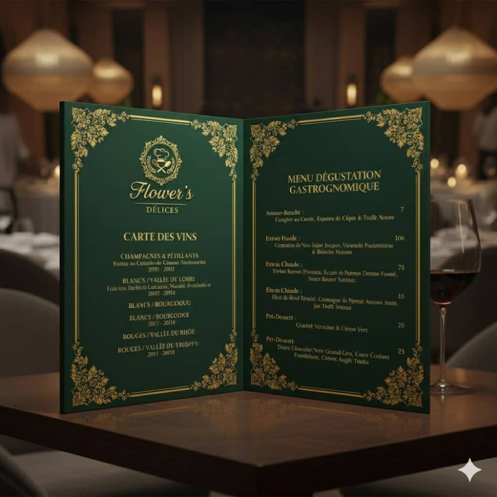 Menu Gastronomique