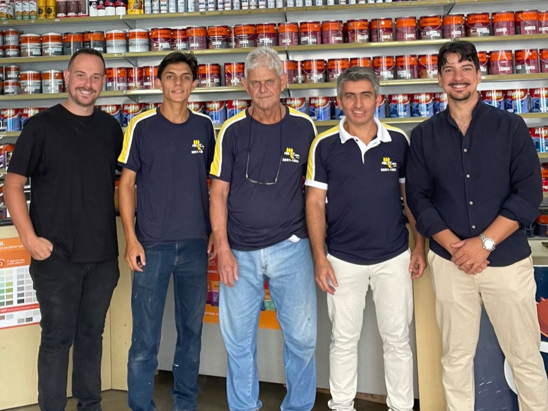 Visita a cliente - Parceria no varejo