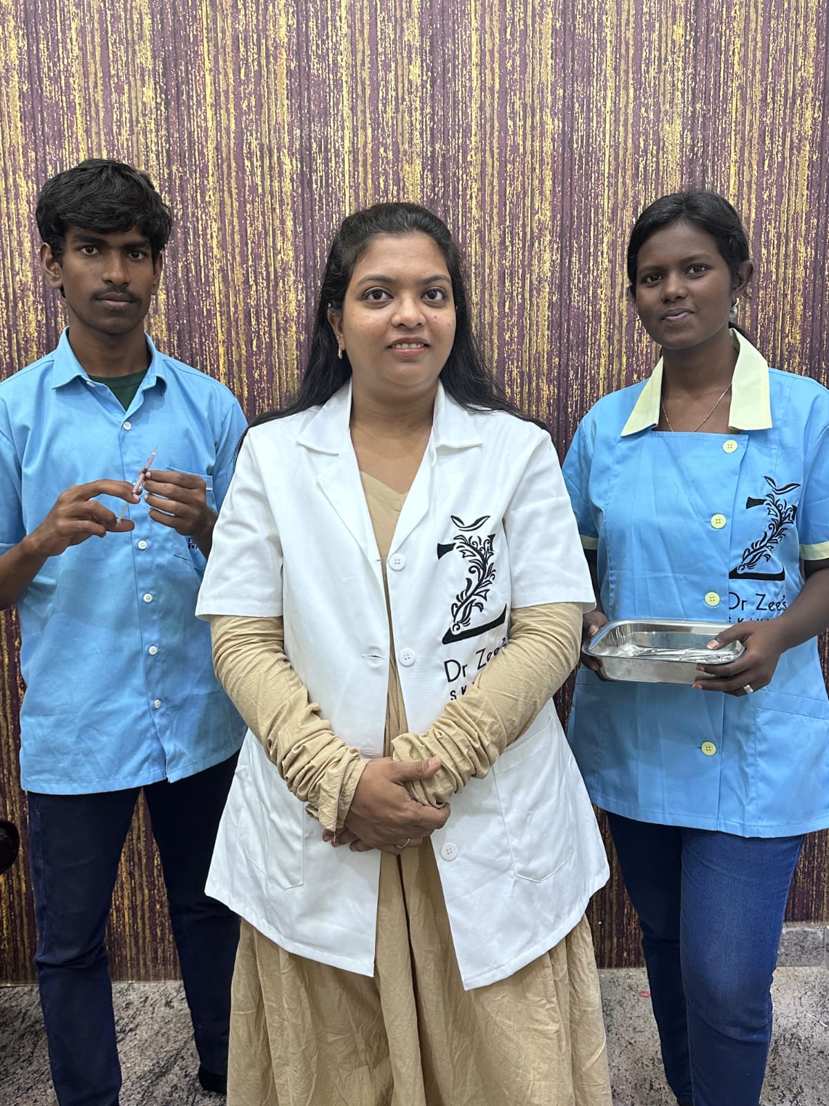 Dr. Zee with professional team