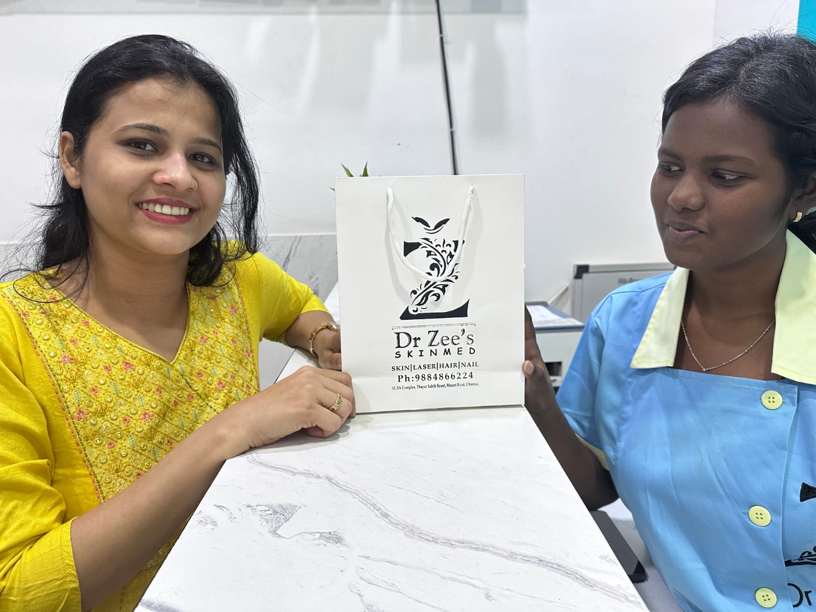 Dr. Zee's SKINMED professional branding