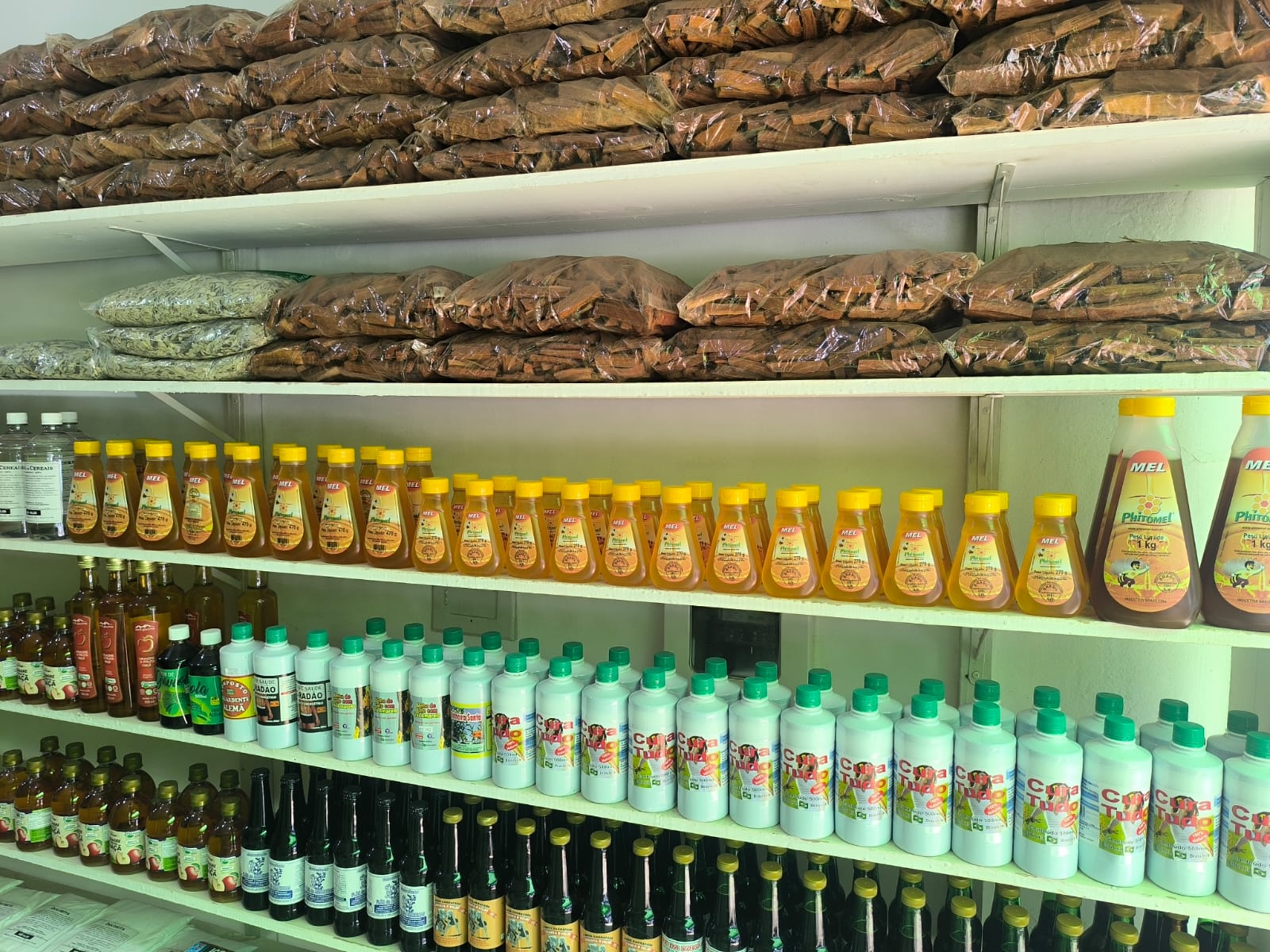 Produtos de Mel e Produtos Naturais na loja Raizes