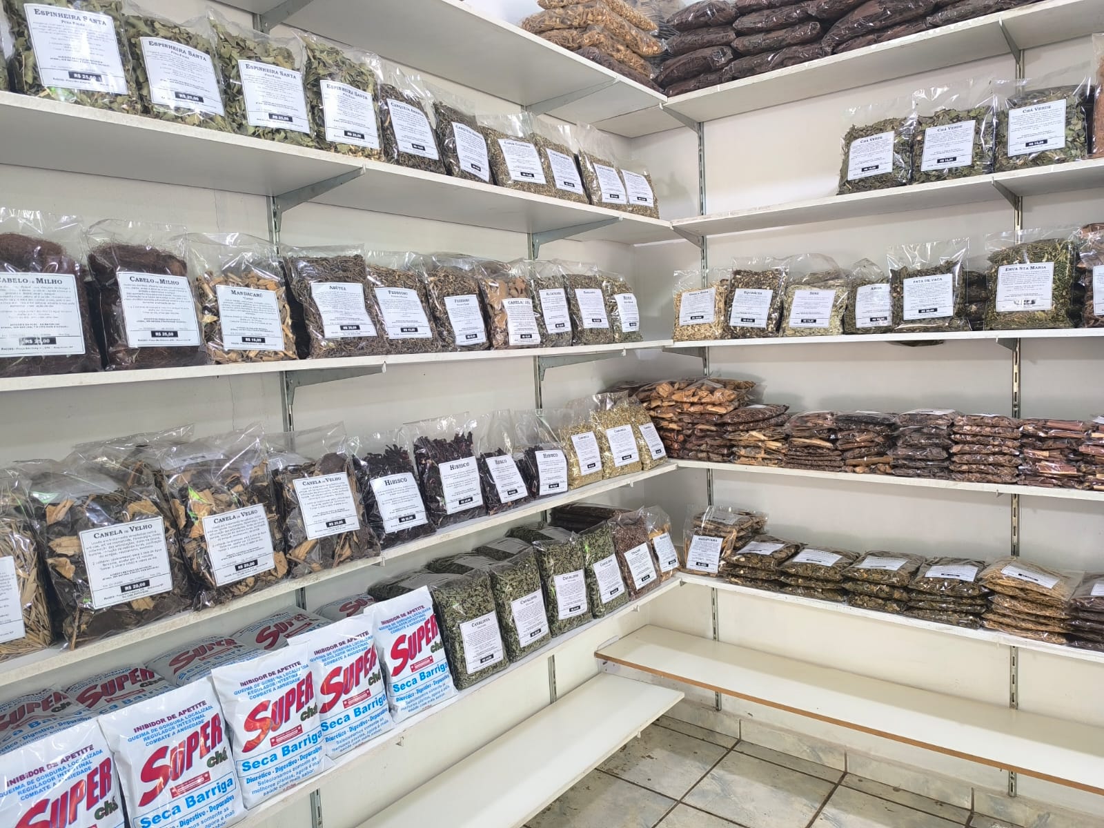 Produtos de Chas Especiais na loja Raizes