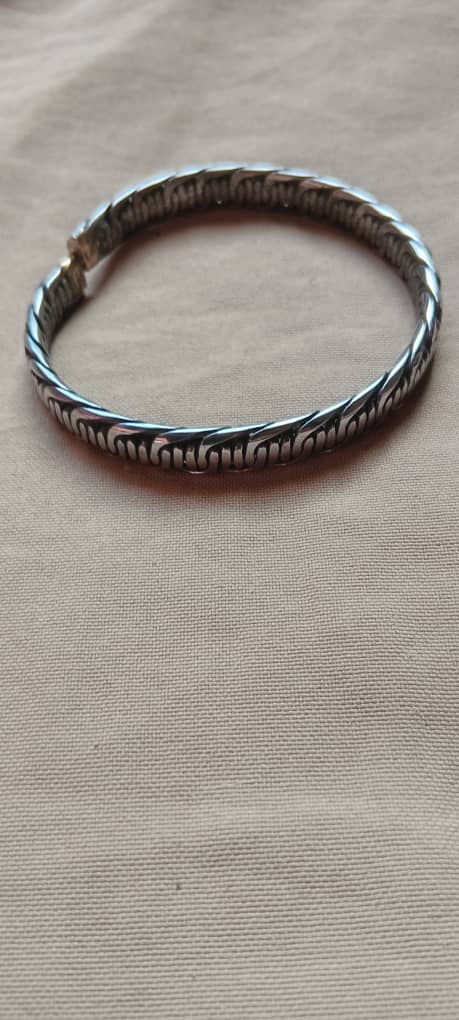 Hammered Copper Bangle