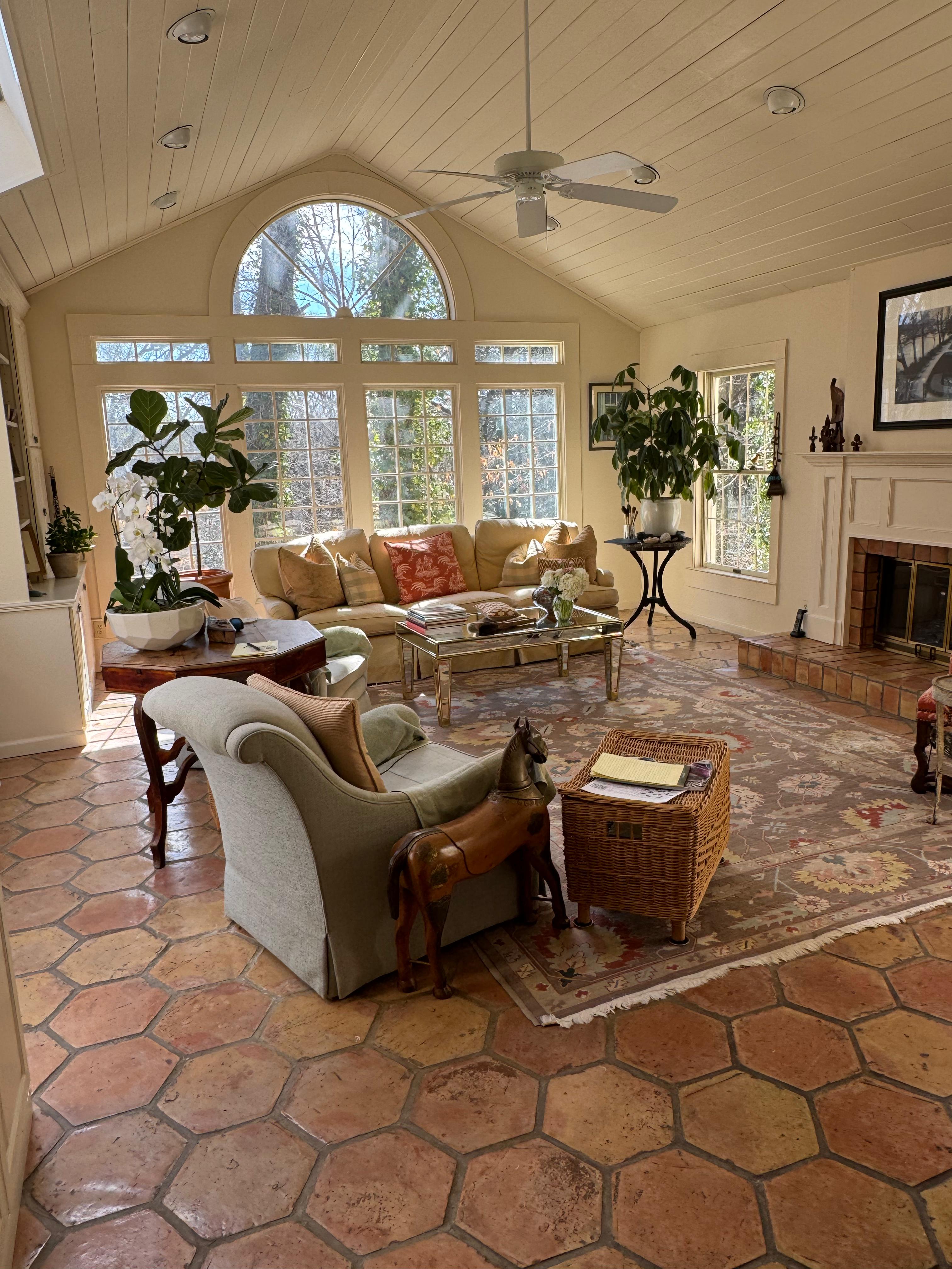 Sunroom cleaned by Perfect Shine
