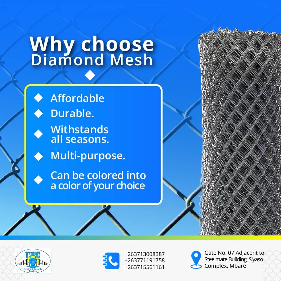 Diamond Mesh Fencing