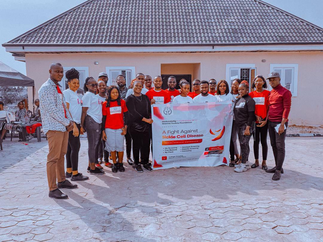 Team fighting against sickle cell disease