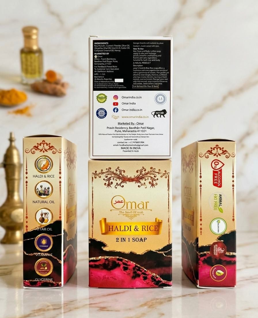 Haldi & Rice 2-in-1 Soap
