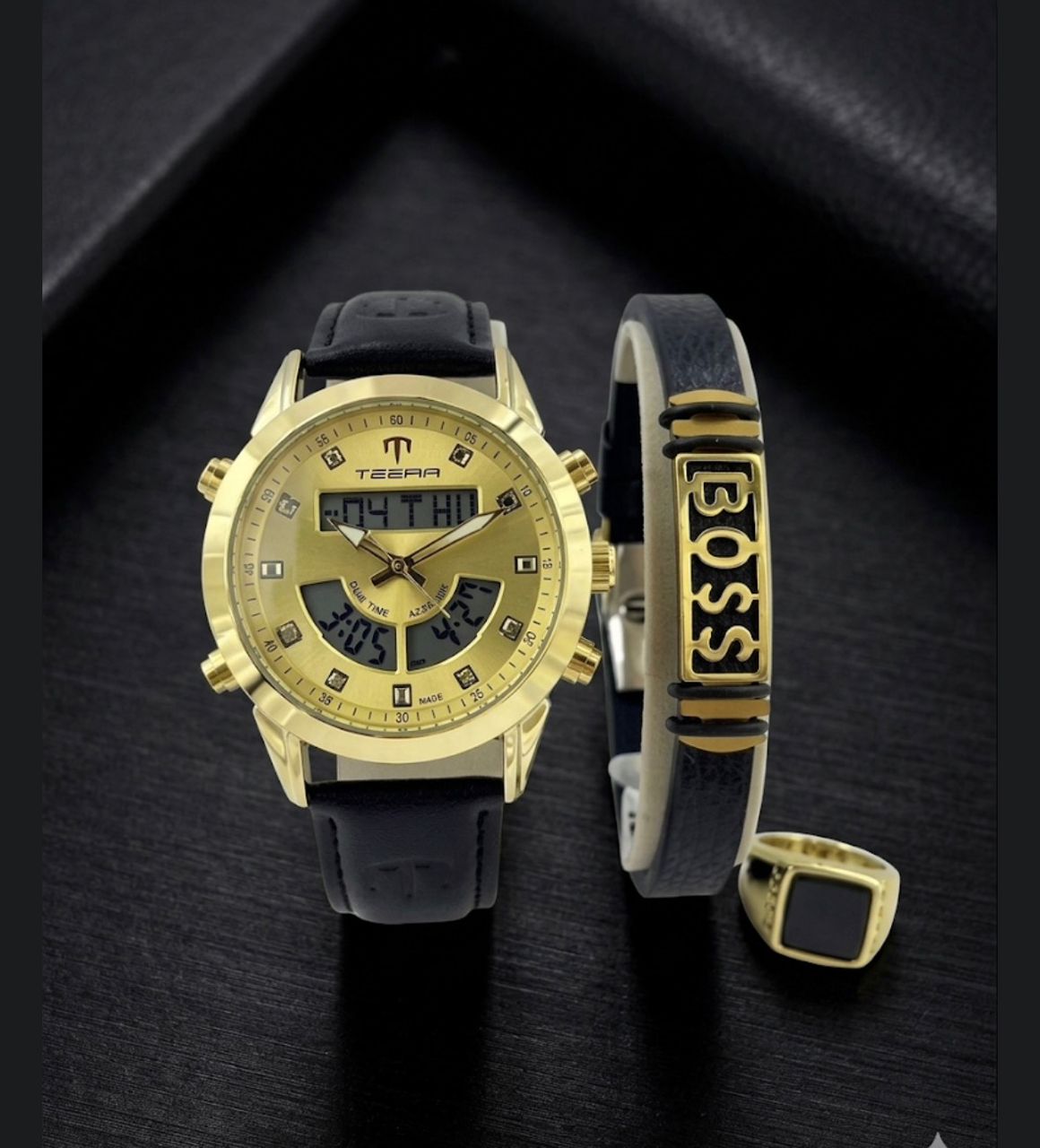 TEERA Doré Noir Ensemble