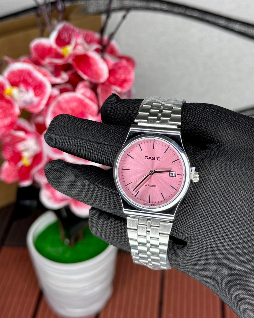 Casio WR 50M Rose Classic Femme