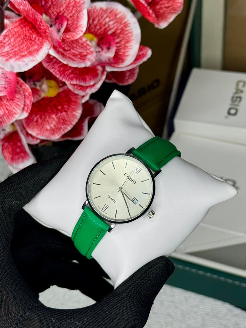 Casio Quartz Bracelet Vert Mixte