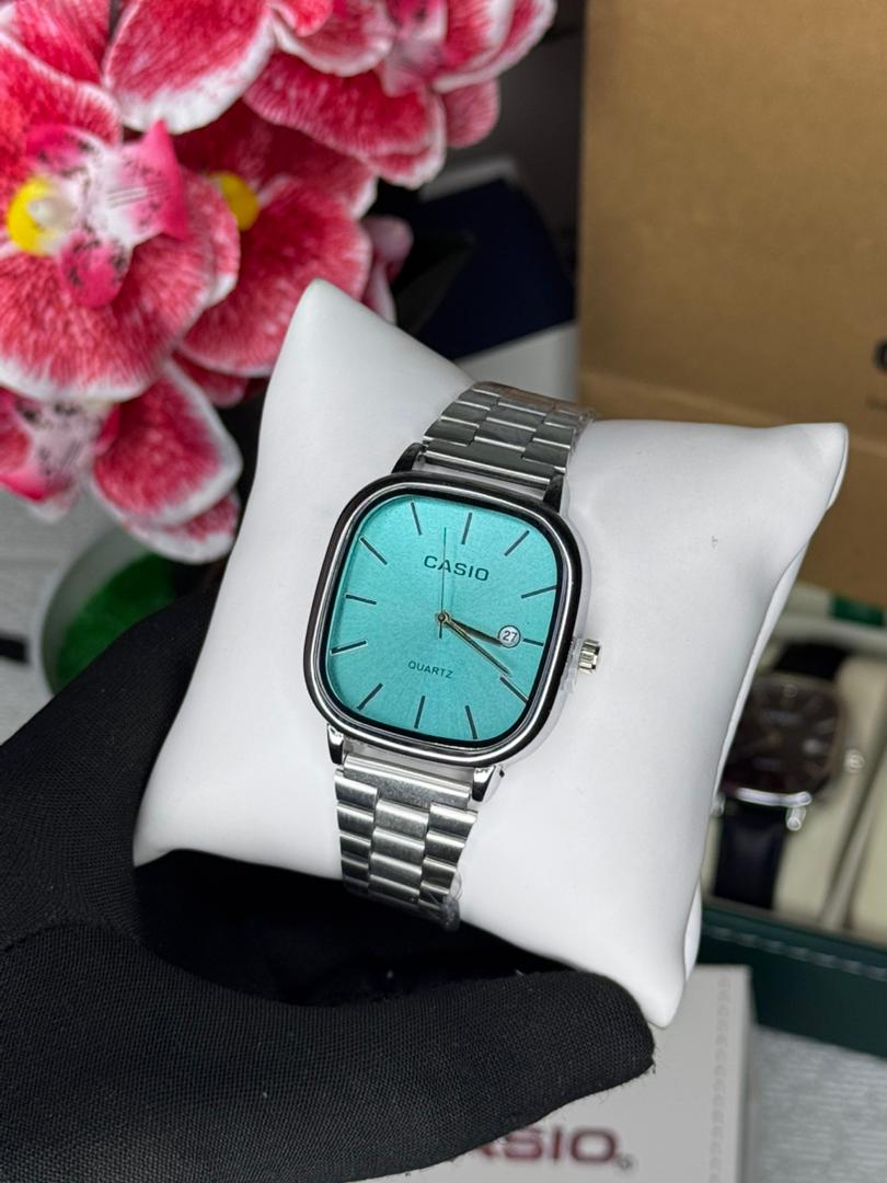 Casio Quartz Turquoise Mixte