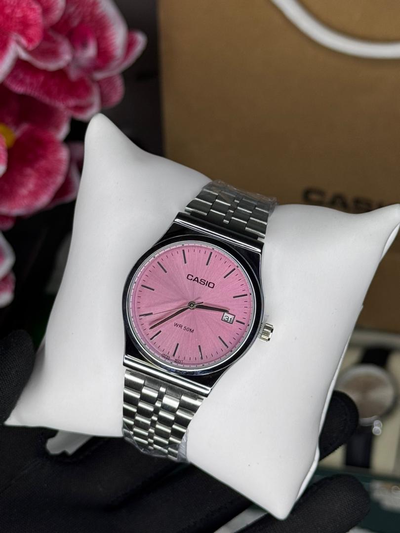 Casio WR 50M Rose Femme