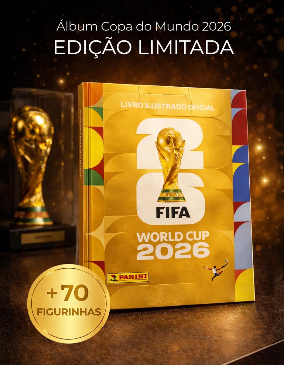Álbum Copa do Mundo 2026 - Edição Limitada