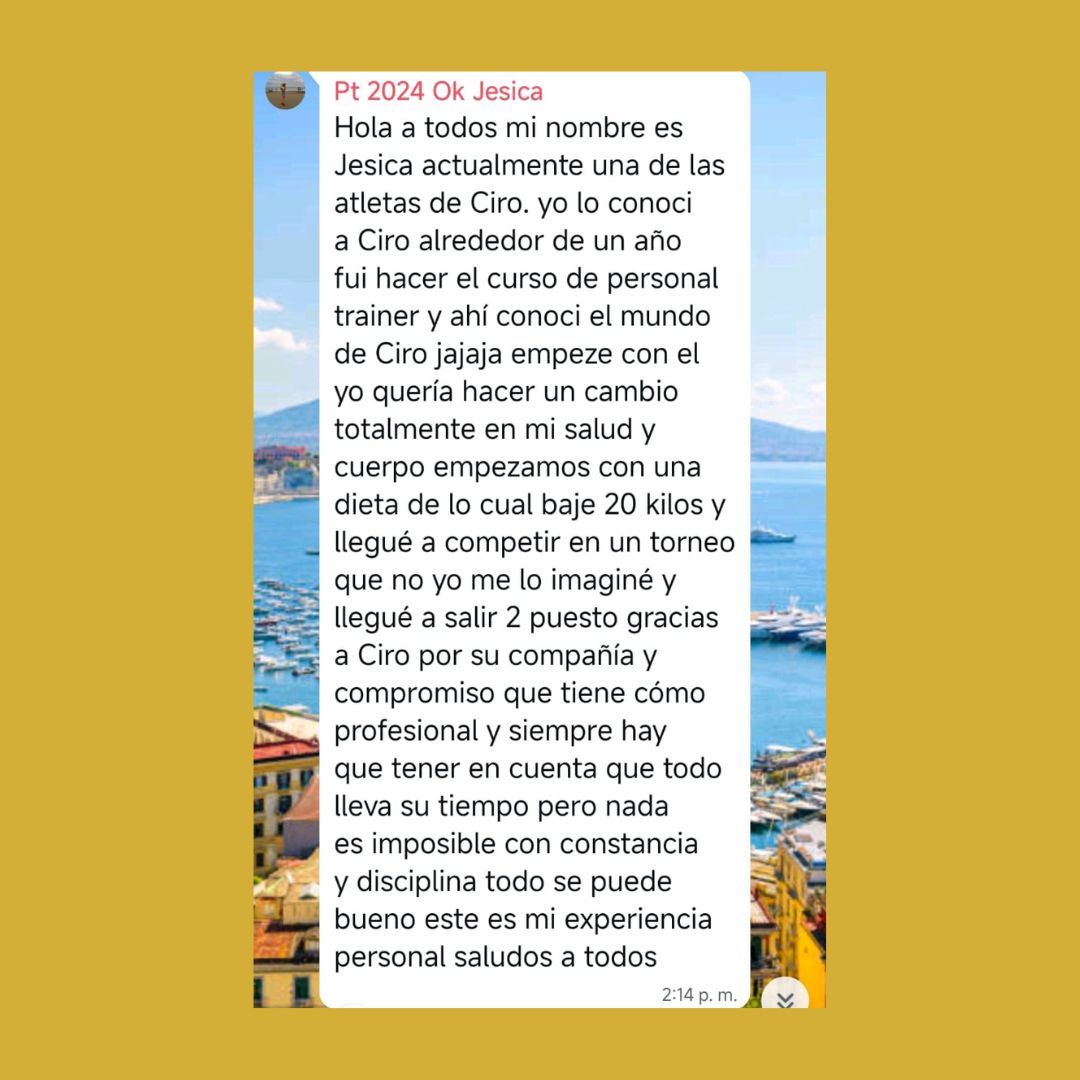 Testimonio Jésica