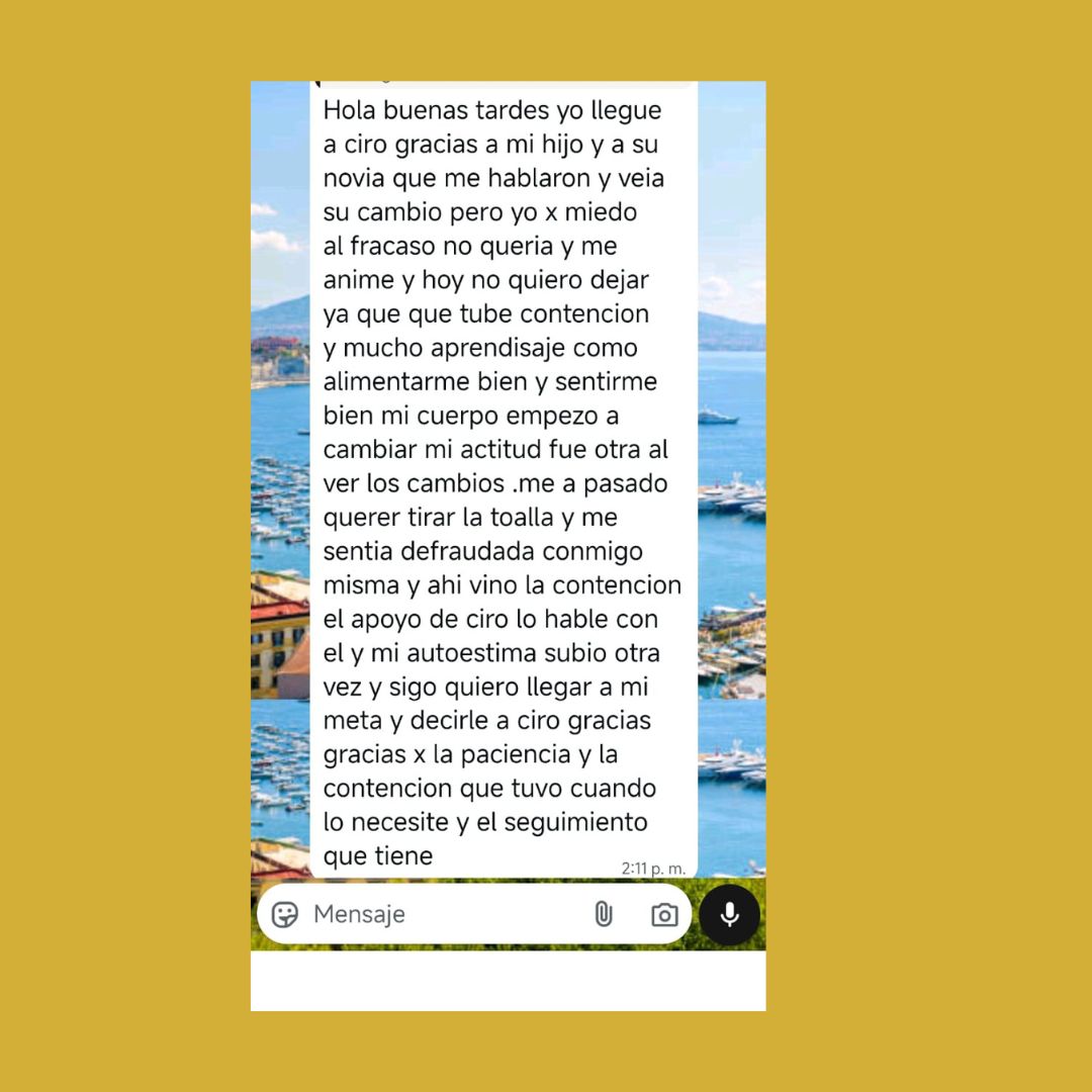 Testimonio cliente