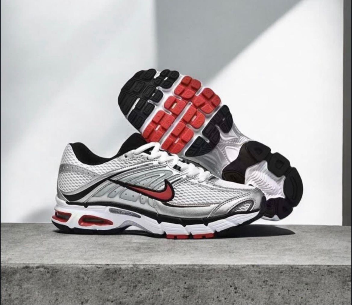 Nike Zoom Vomero 5 White Red - Vue 2
