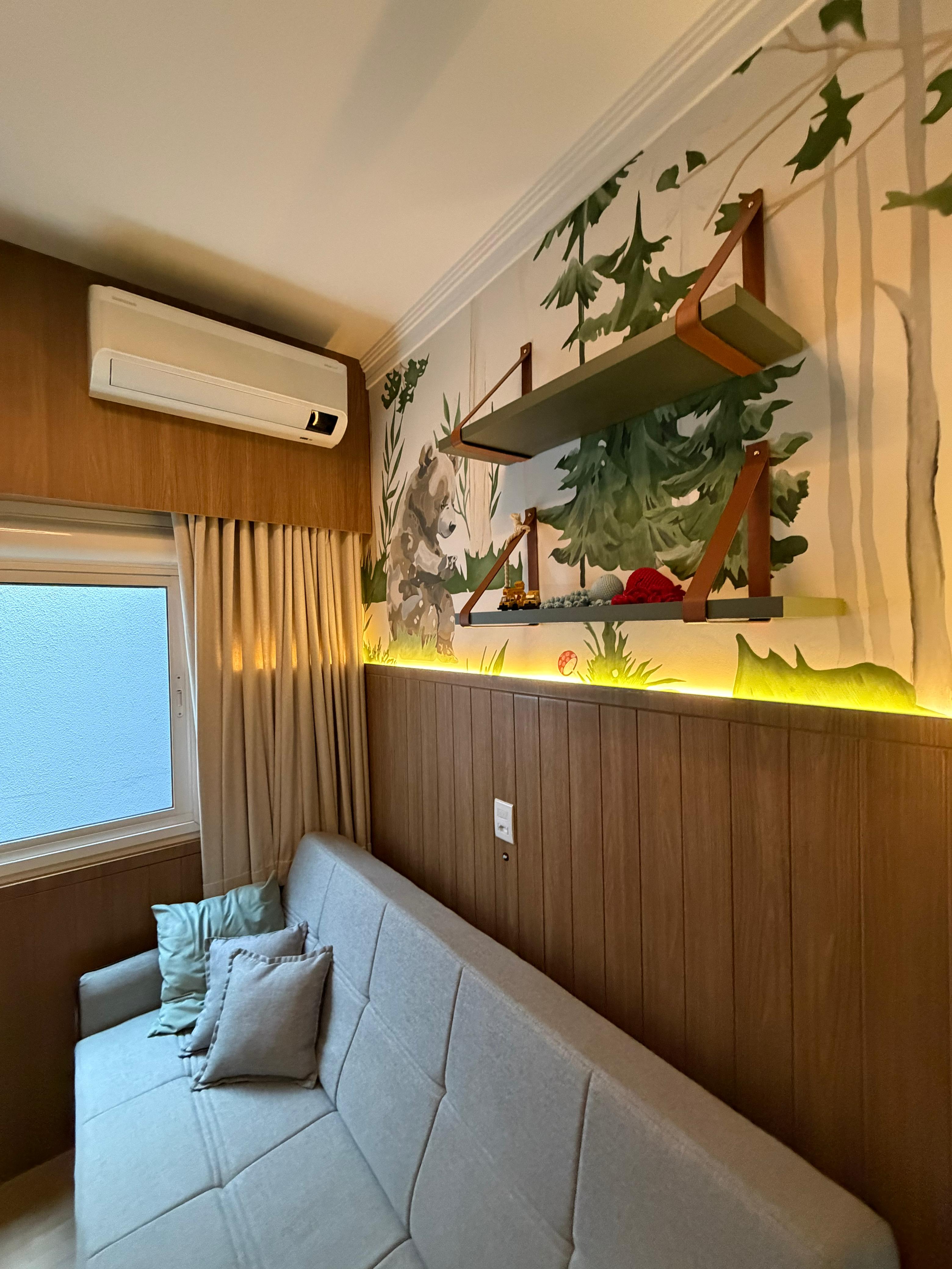 Detalhe do quarto infantil