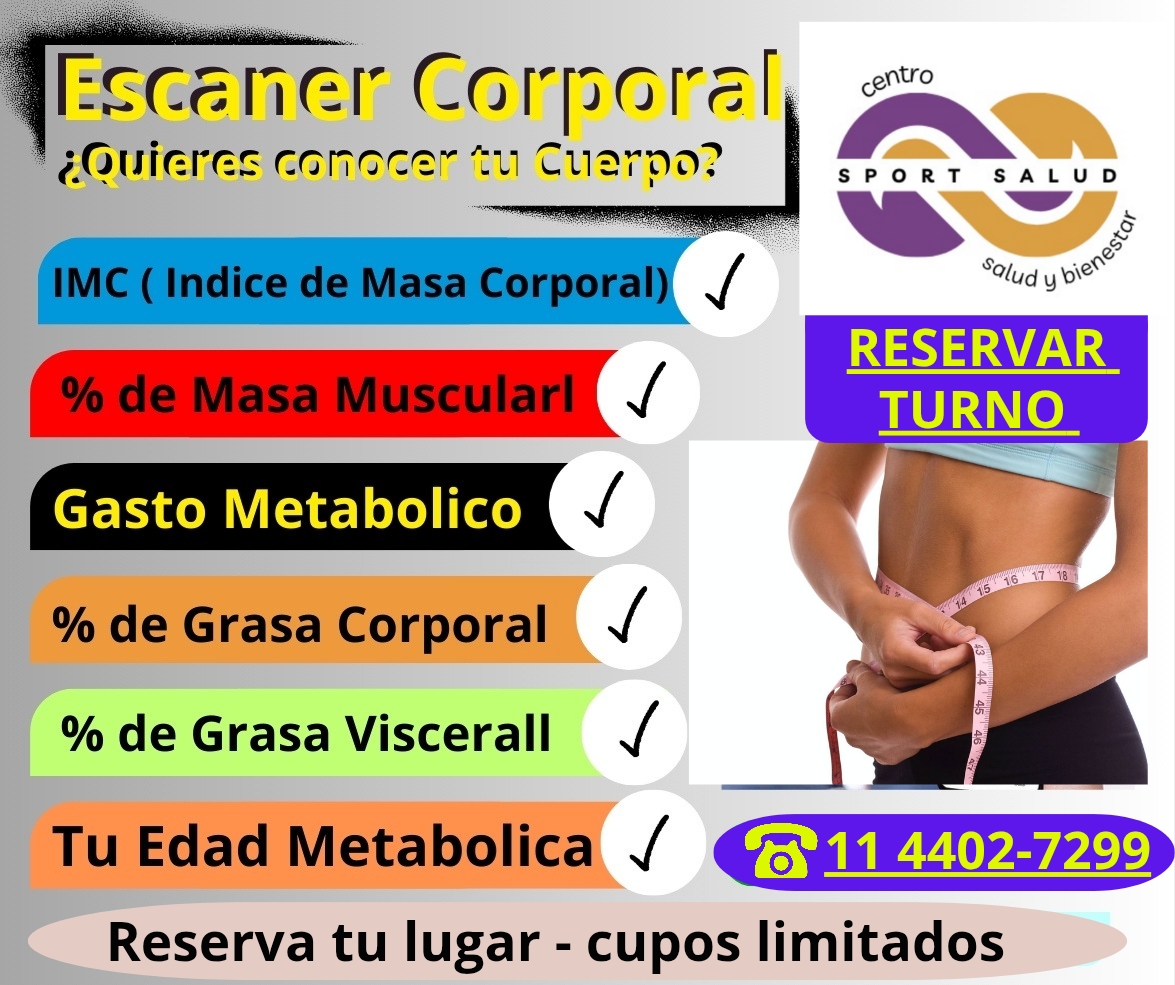 Escaneo corporal bioimpedancia