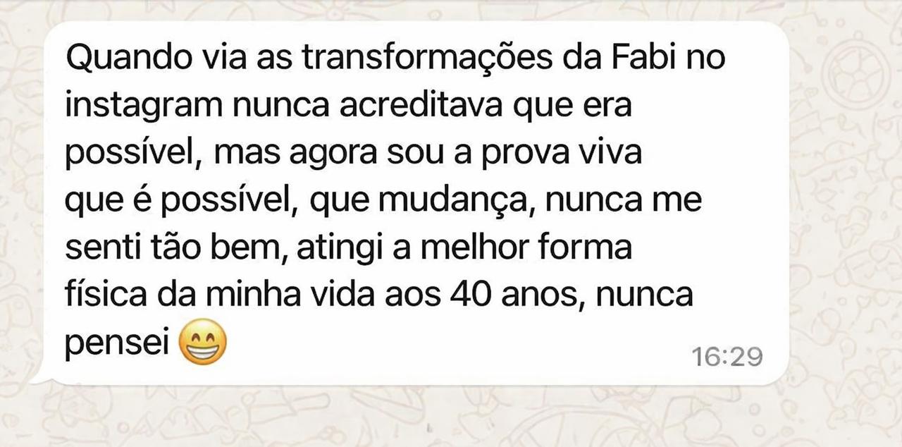 Depoimento de Aluna Transformada