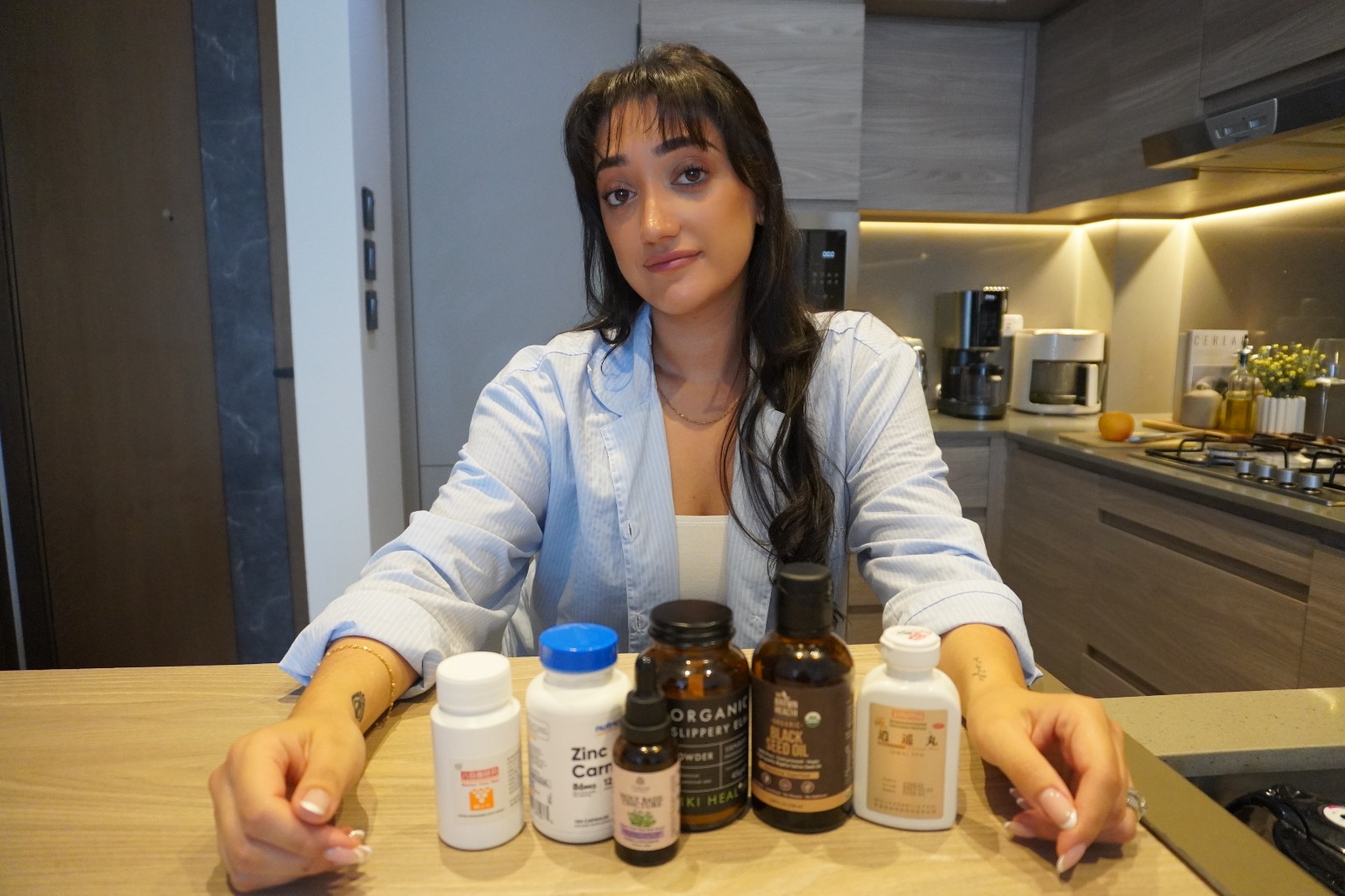 Natrition founder with supplements