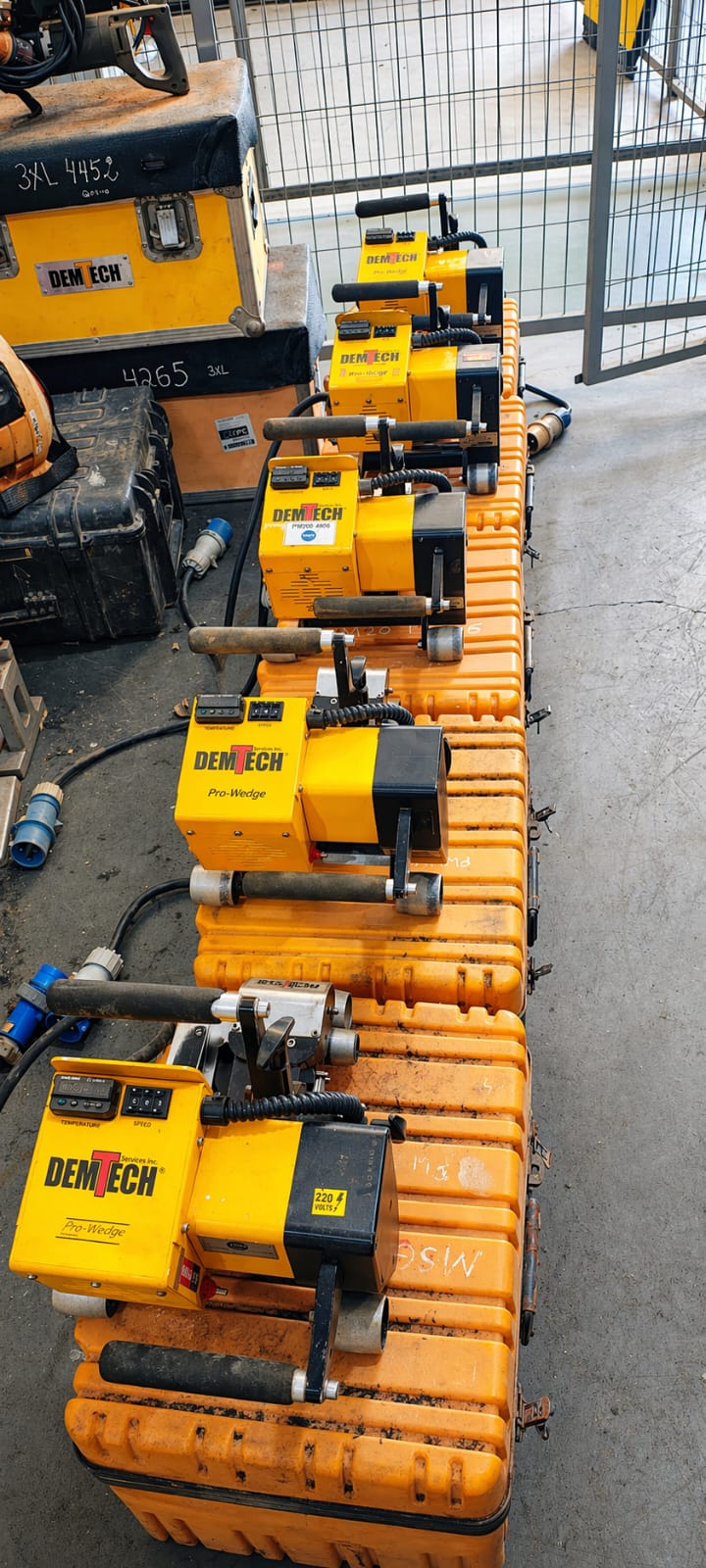 Termofusoras Demtech Pro-Wedge - Equipamentos de soldagem para geomembranas