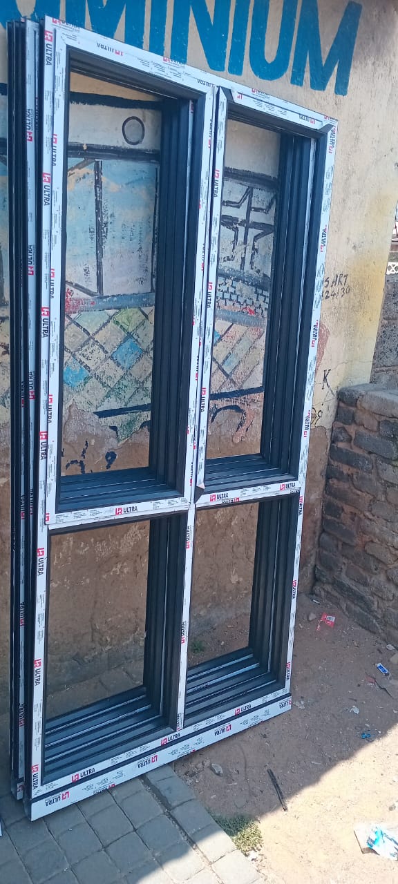 Aluminium window frames