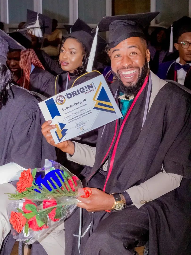 Graduate with certificate