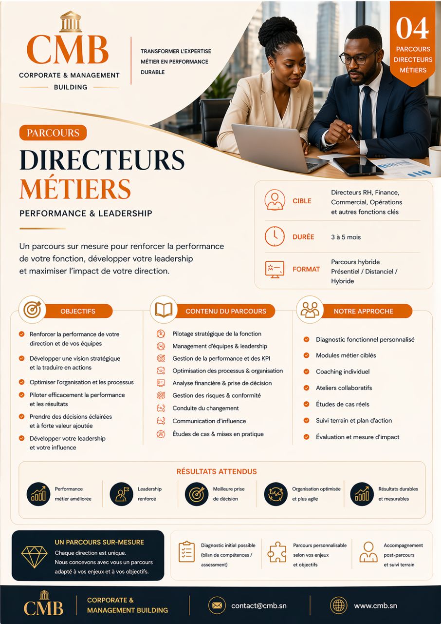 Directeurs Métiers