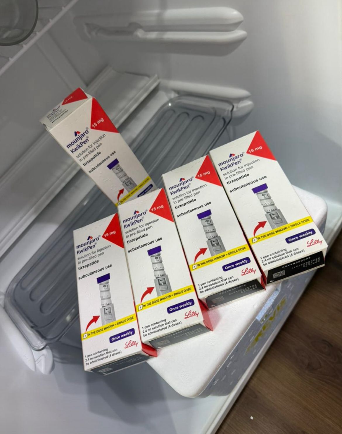 Mounjaro KwikPen 15mg original - várias caixas