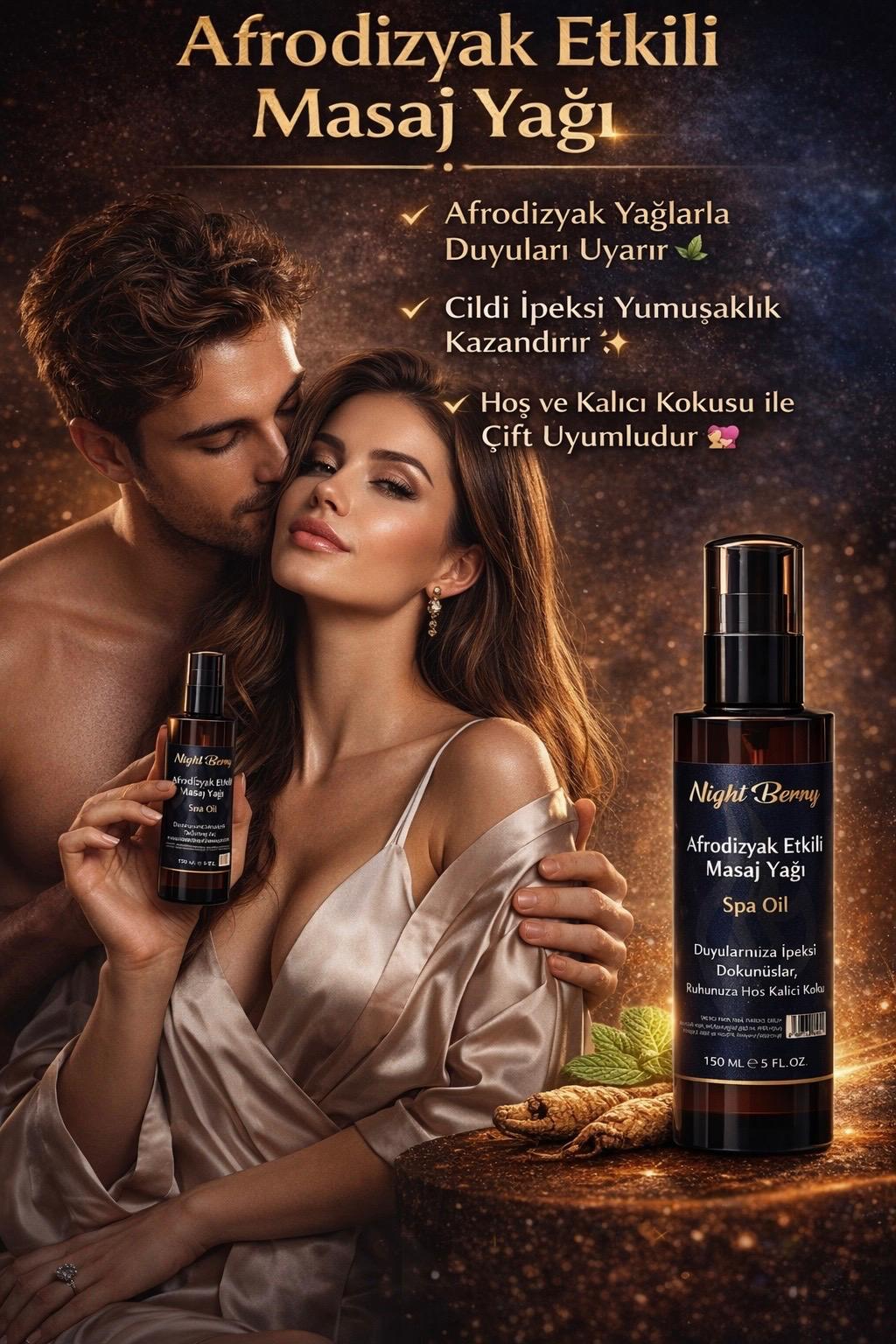 Afrodizyak Etkili Masaj Yağı
