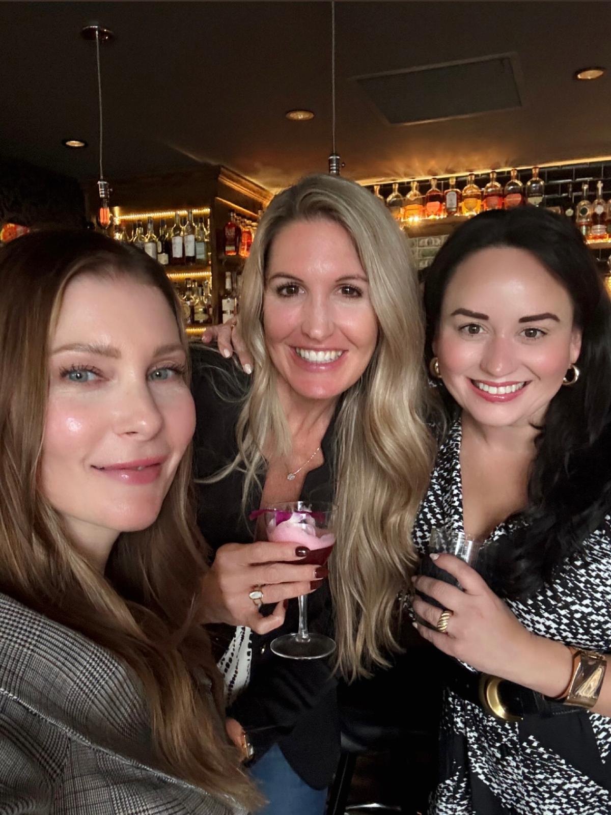 Networking and cocktails