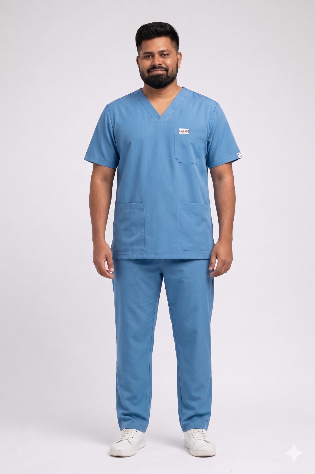 Classic Scrub Set — Ceil Blue in Ceil Blue
