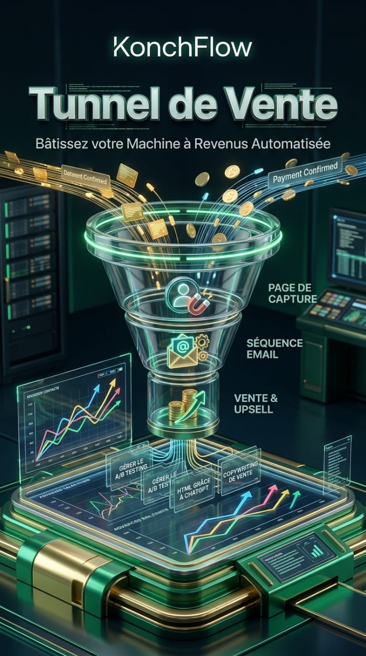 Tunnel de Vente 2.0 - KonchFlow