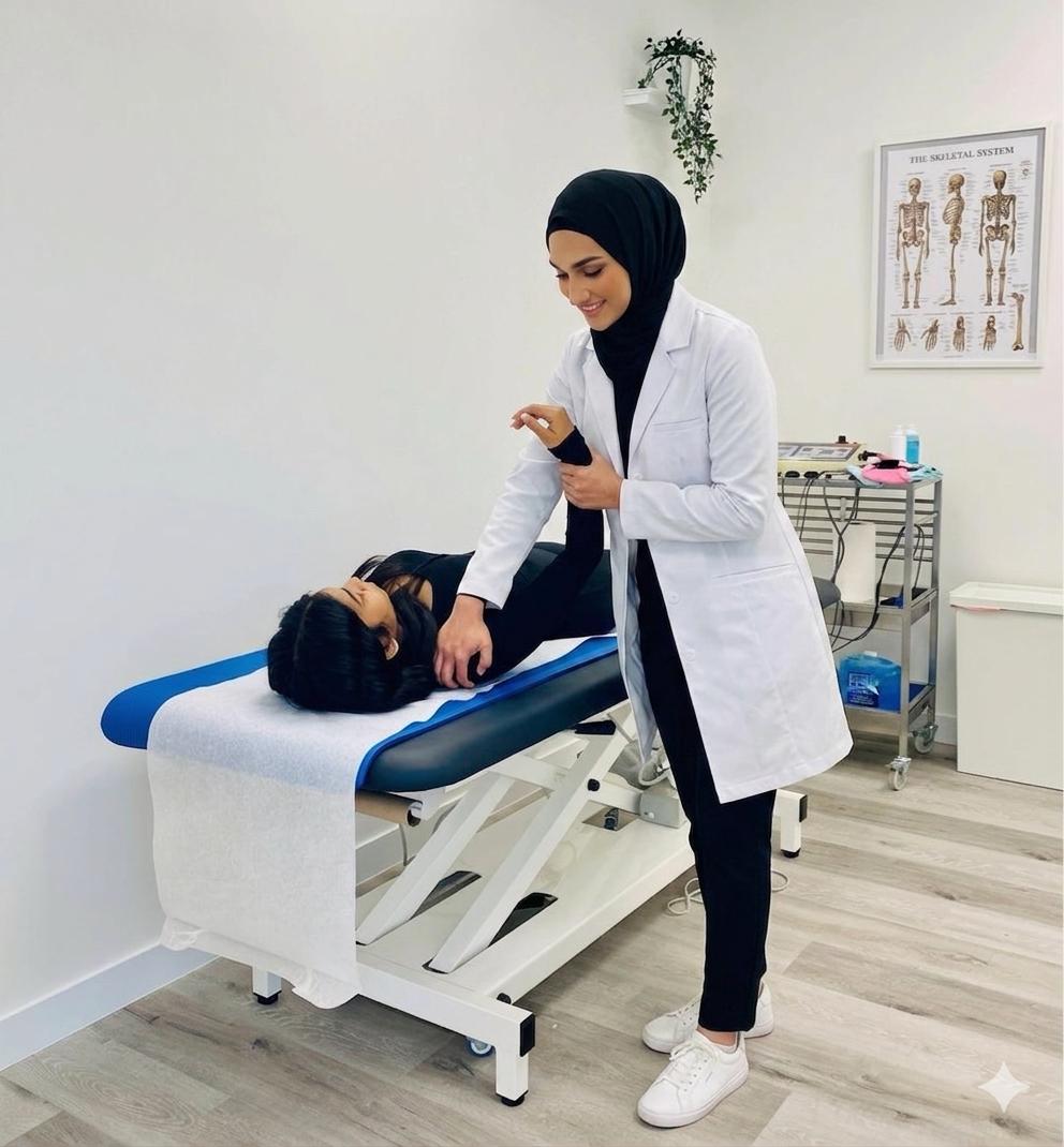 Cyrine Ghrayeb in her clinic