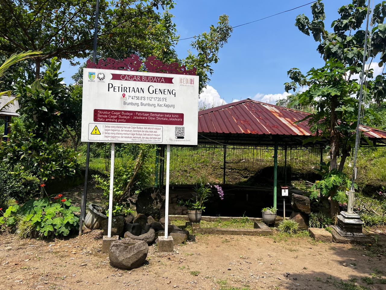Petirtaan Geneng - Cagar Budaya