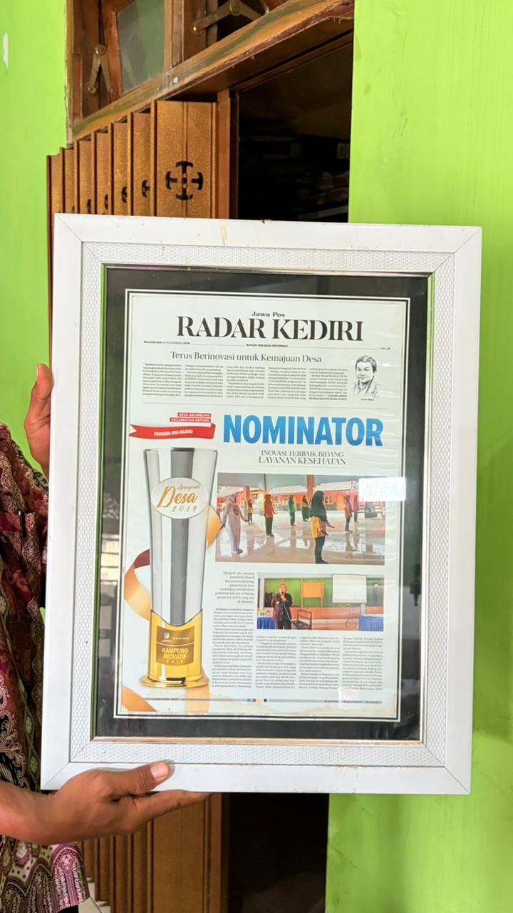 Koran Radar Kediri - Nominator Inovasi Terbaik Desa 2019
