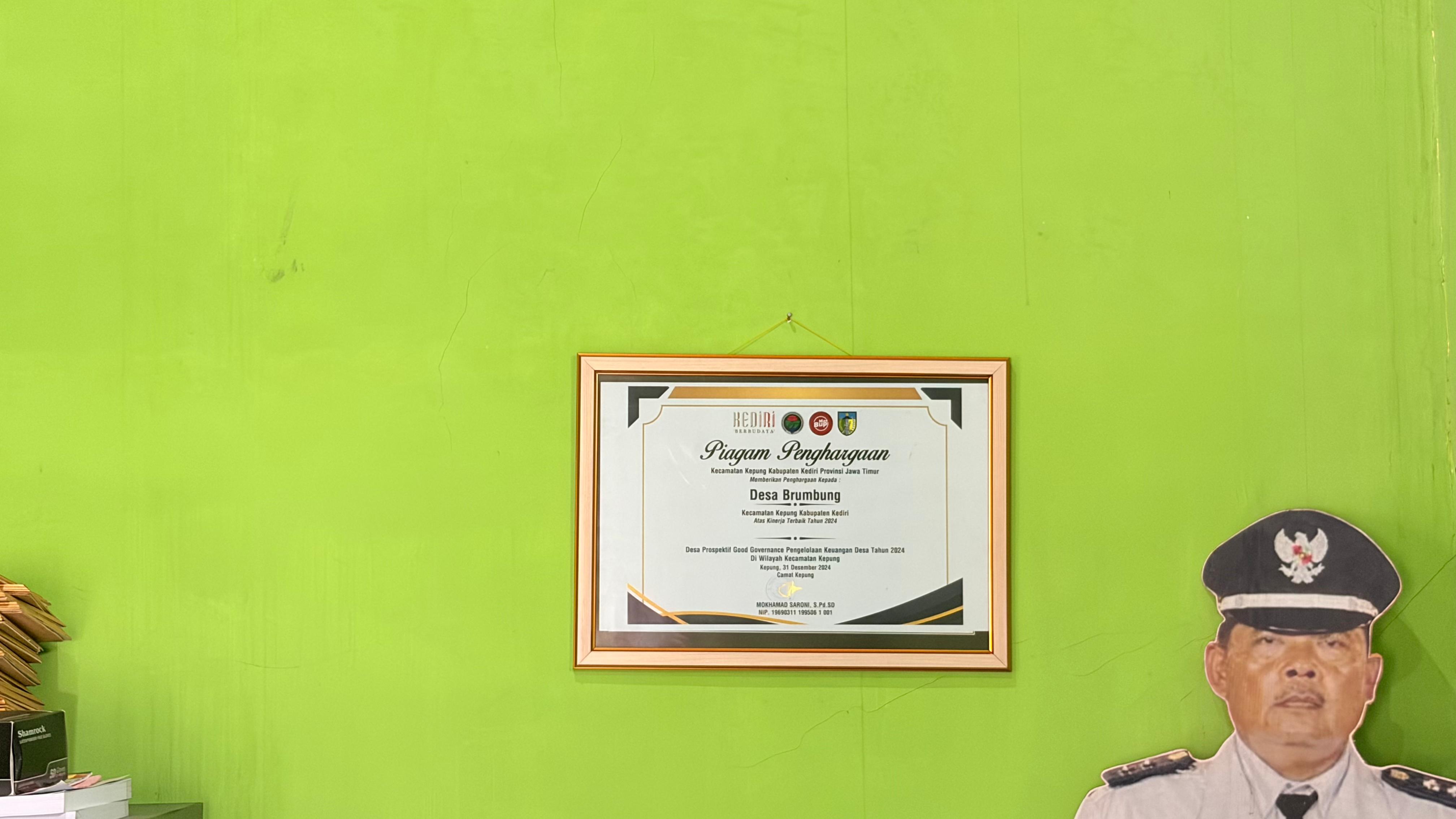Piagam Penghargaan Good Governance 2024