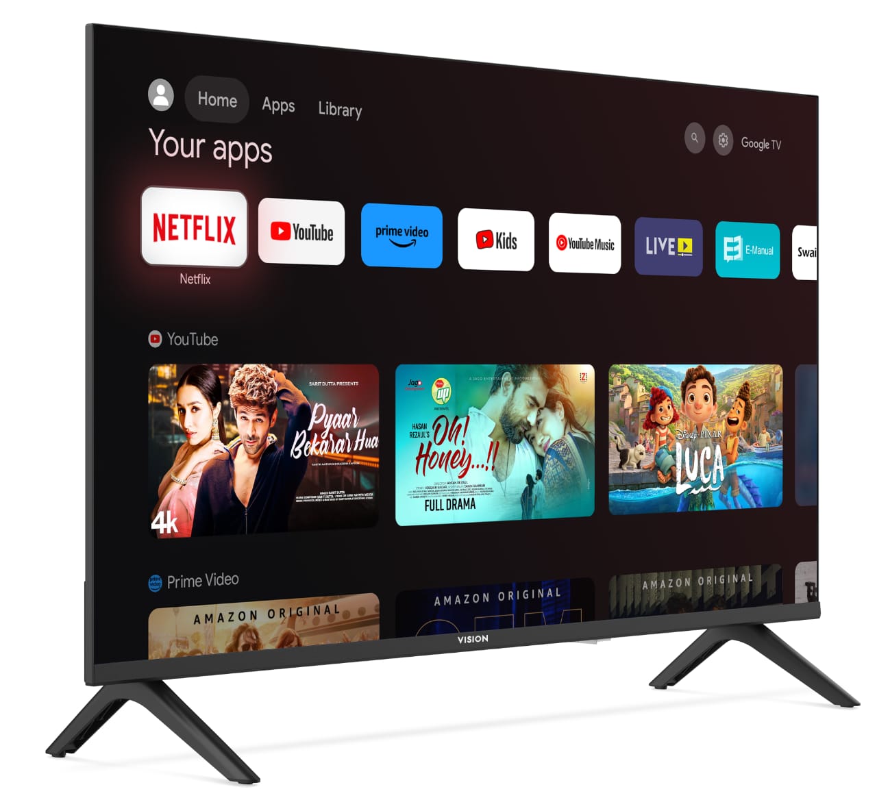 Smart TV 55" 4K