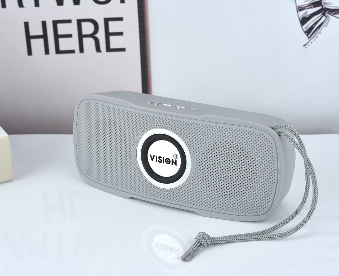 Enceinte Portable Compacte Grise