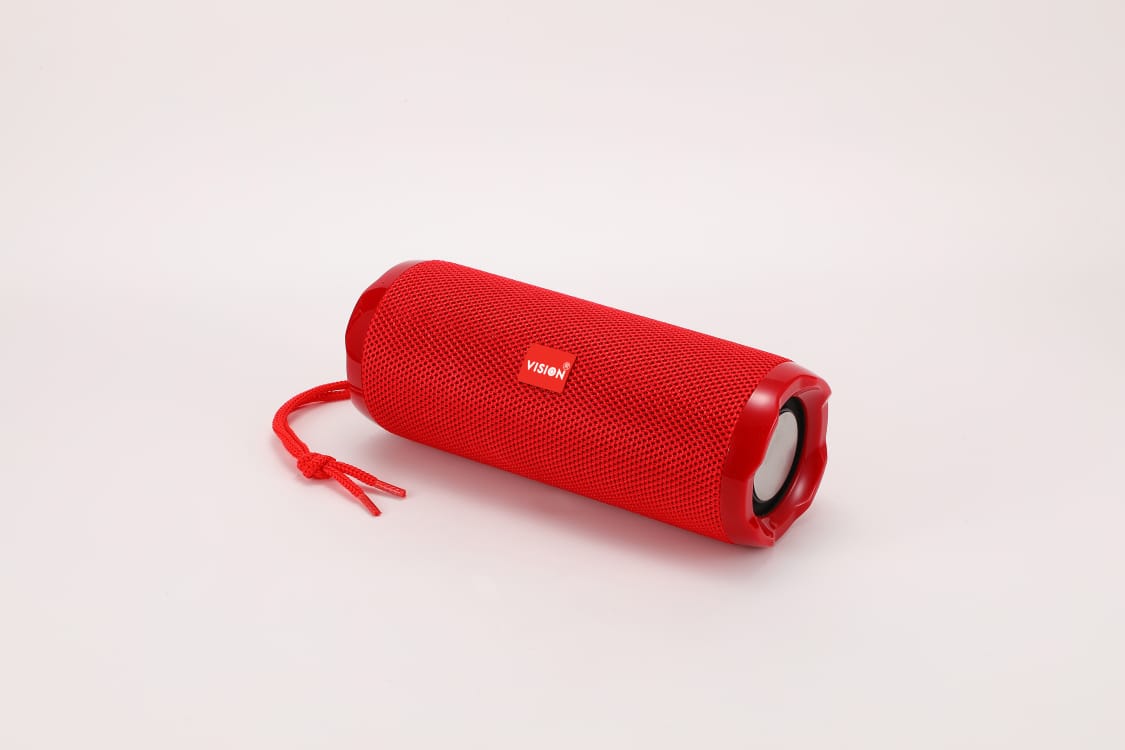 Enceinte Tube Rouge