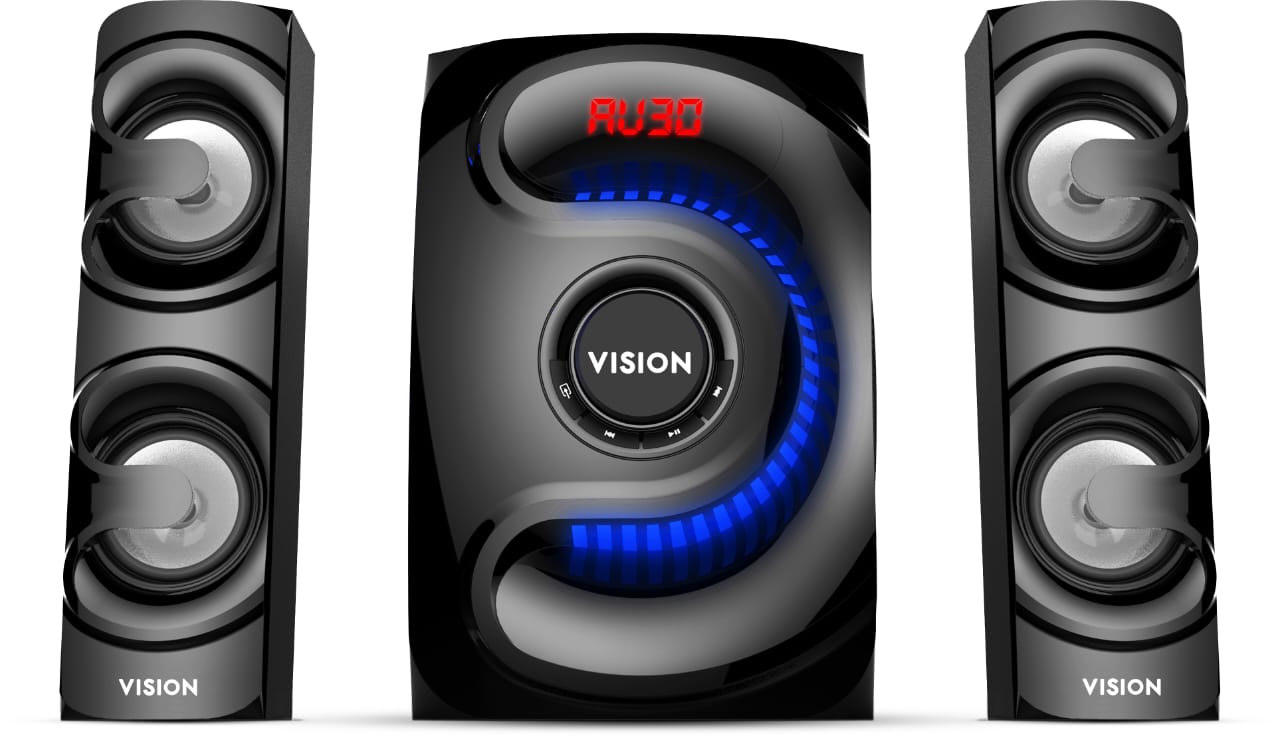 Home Cinema 2.1 LED Wave
