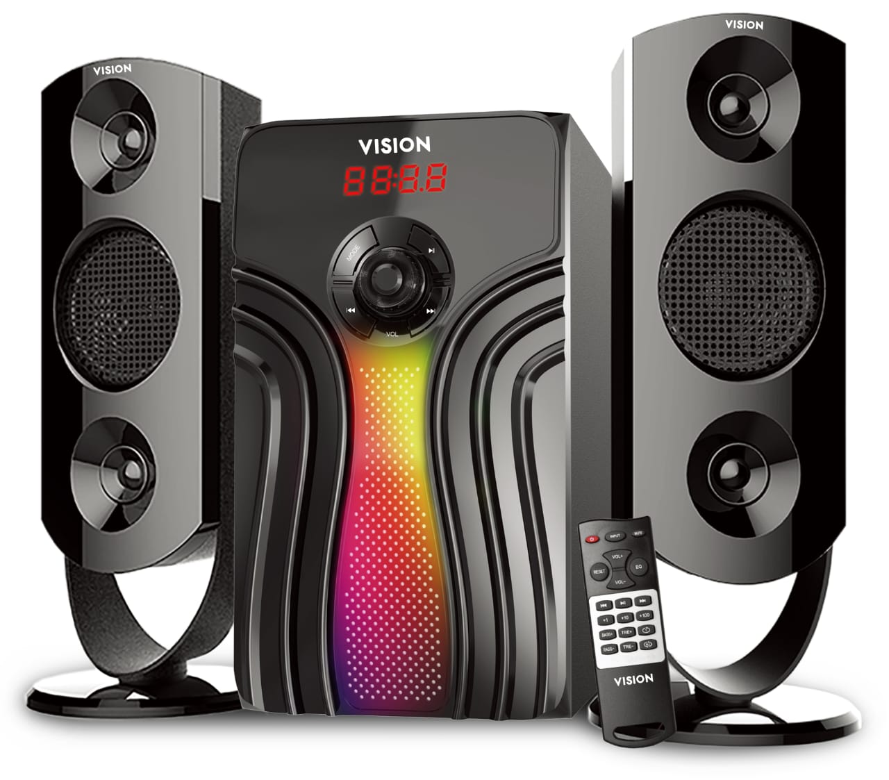 Home Cinema 2.1 RGB Tower