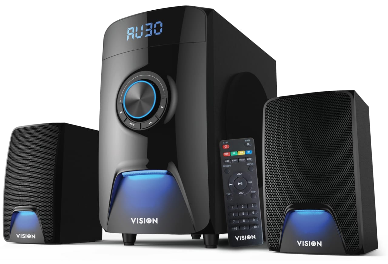 Home Cinema 2.1 Blue LED