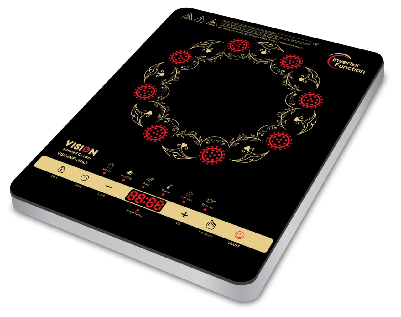 Plaque Infrarouge Decoree 30A3