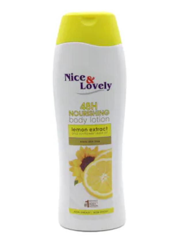 Nice & Lovely Body Lotion Lemon