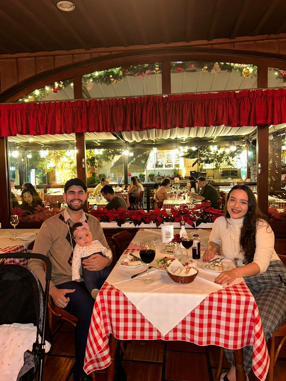 Rafael com a familia
