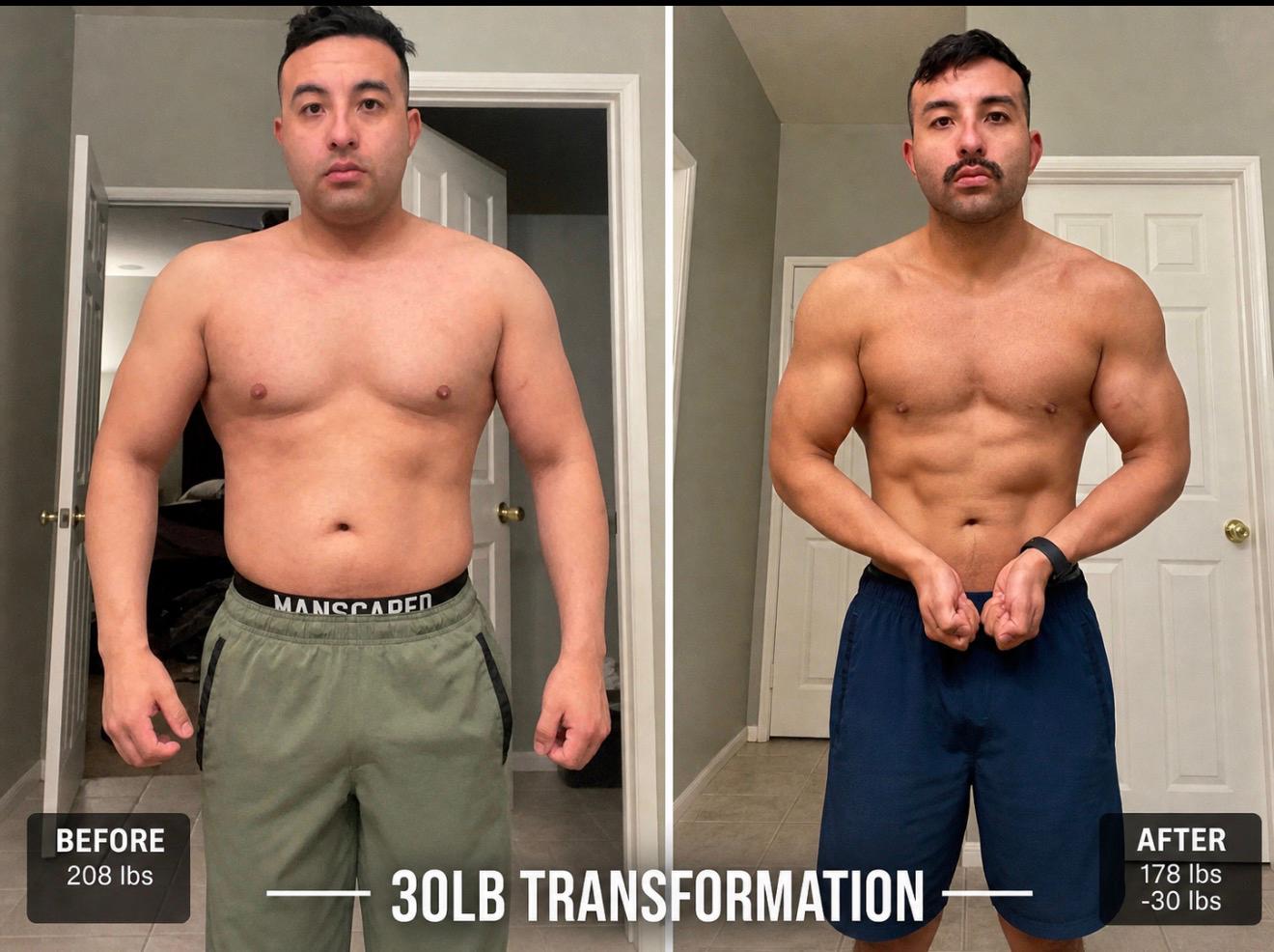 30lb Transformation