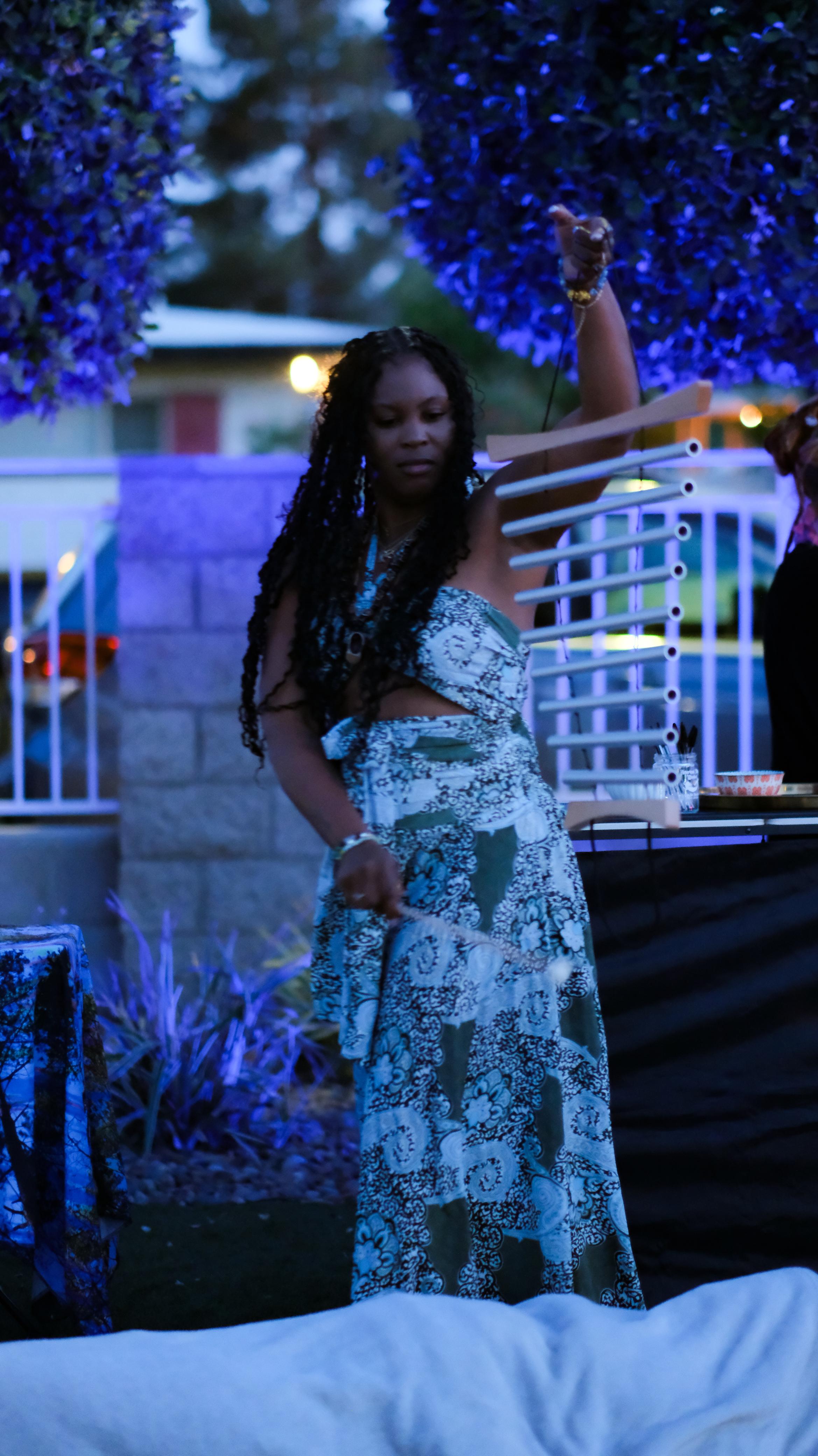 Pendulum divination ceremony