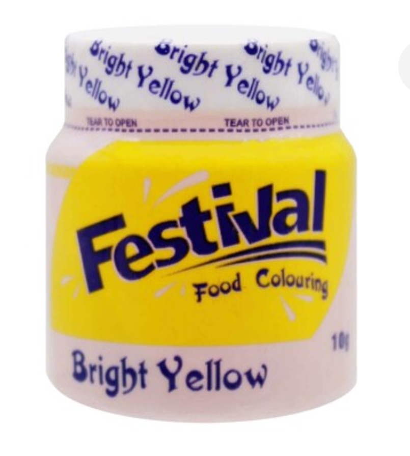 Food Colour Rangi ya Viazi - Yellow