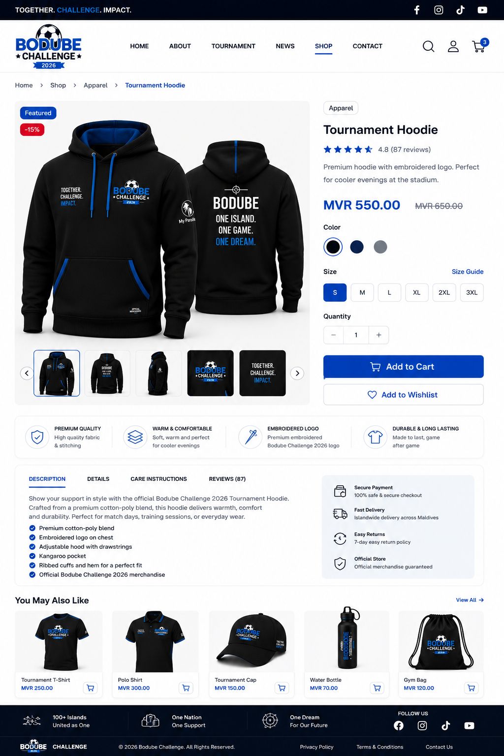 Tournament Hoodie